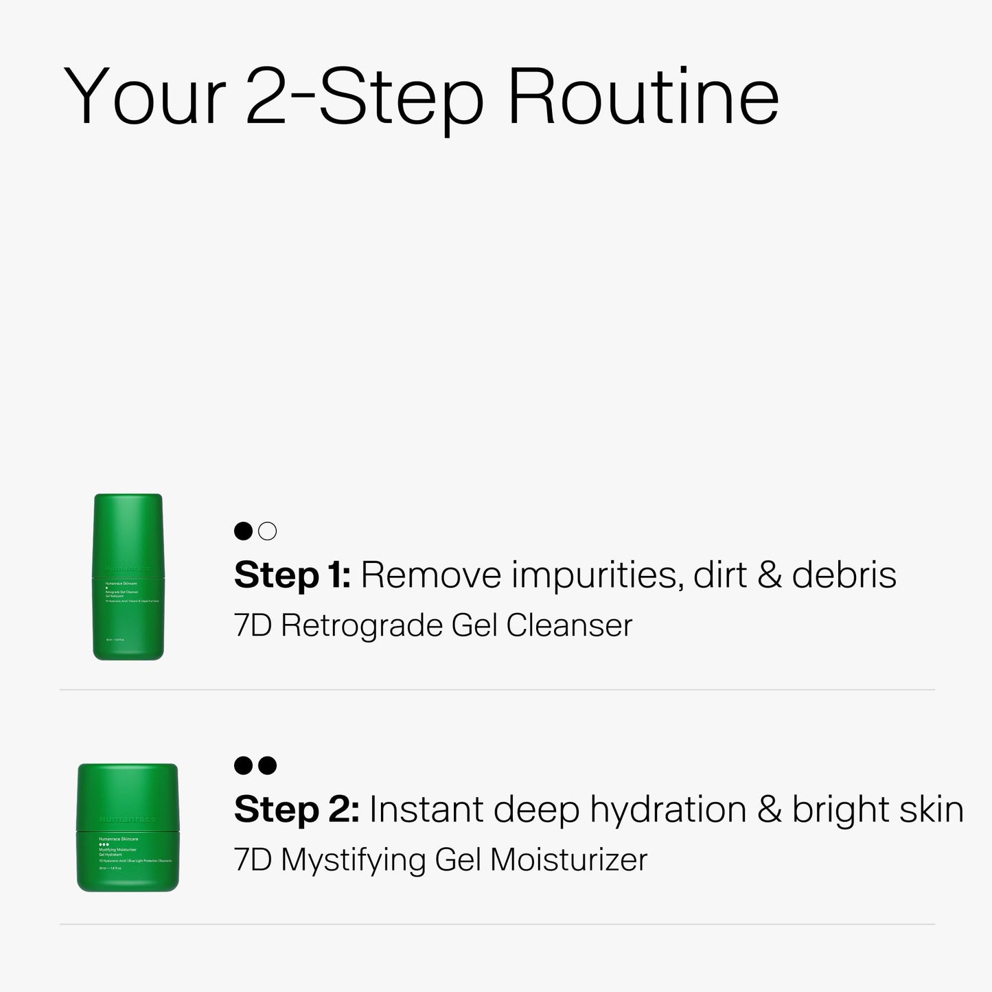 Humanrace Ultra-Hydrating 7D Hyaluronic Acid Gel Facial Set
