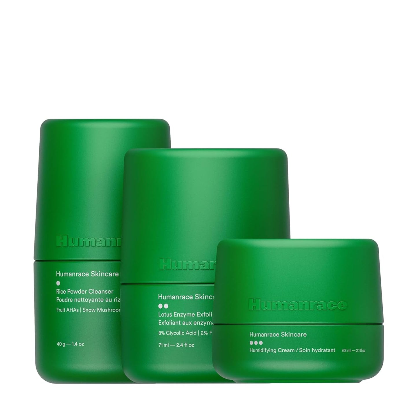 Humanrace Three-Step Starter Routine Kit for Glowing Skin