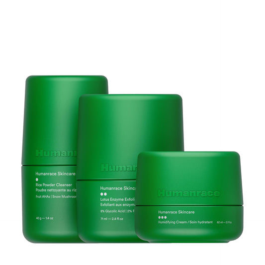 Humanrace Three-Step Starter Routine Kit for Glowing Skin