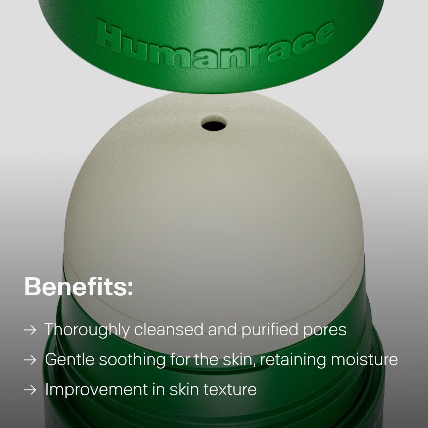 Humanrace Smoothing & Purifying Daily Rice Powder Cleanser, 1.4 oz, Refillable