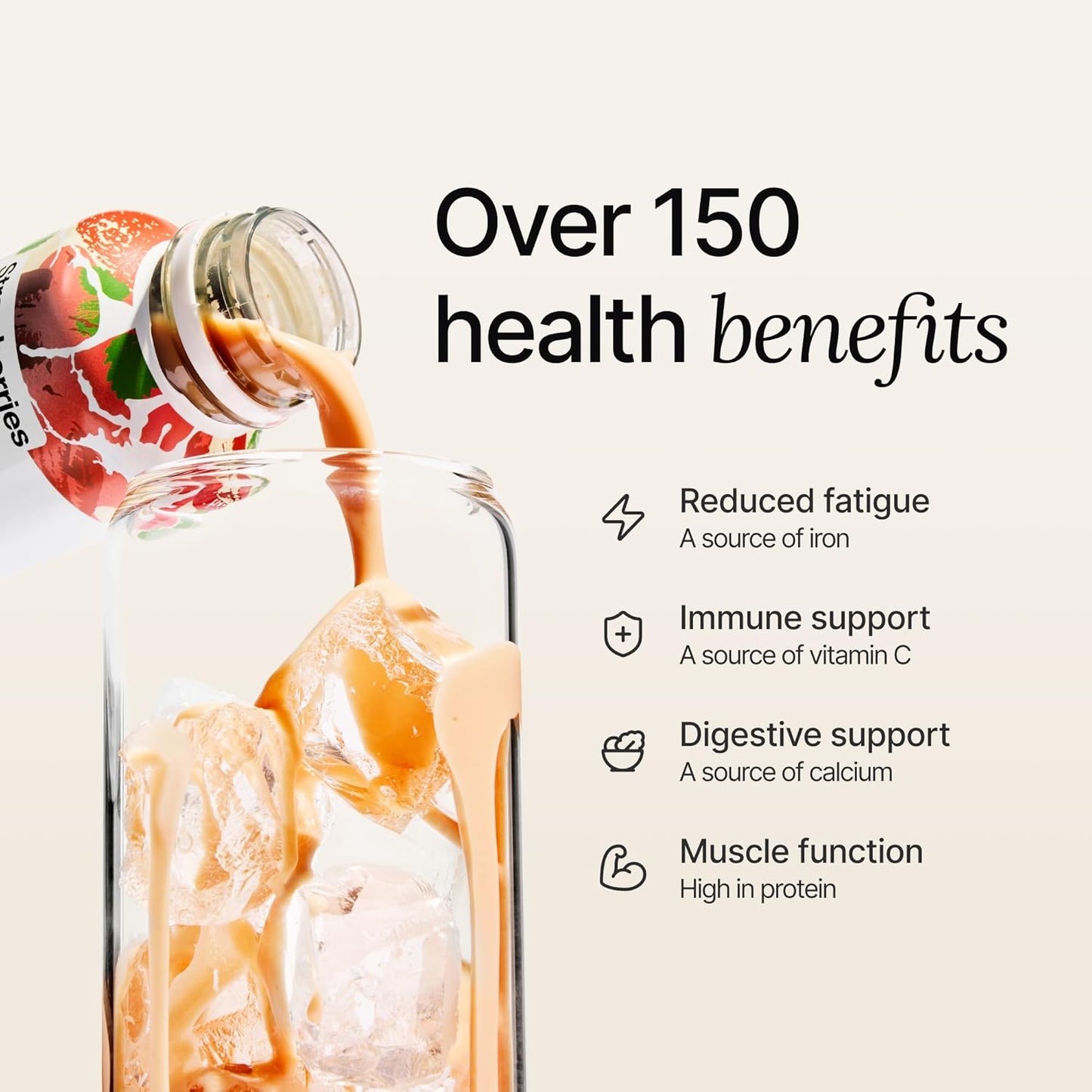 Huel Ready-to-Drink | Strawberry Meal Replacement Drink | High Protein Drink | Nutritionally Complete, Low Sugar, High Fiber, Plant Based, Vegan, Healthy | 22g Protein Per Bottle, 16.9 Fl Oz (12 Pack)