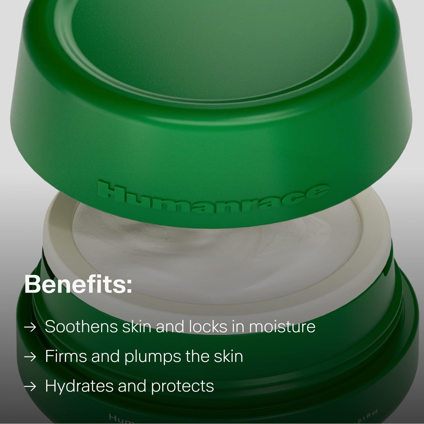 Humanrace 12 Hour Humidifying Face Cream, 2.1 fl oz, Refillable