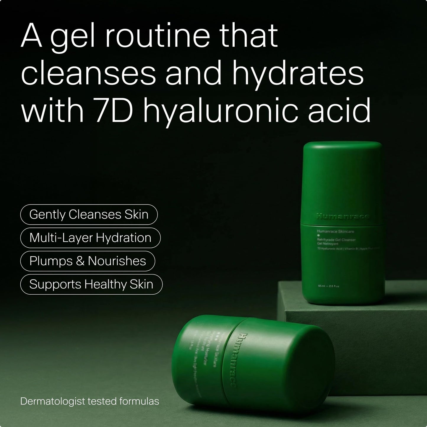 Humanrace Ultra-Hydrating 7D Hyaluronic Acid Gel Facial Set