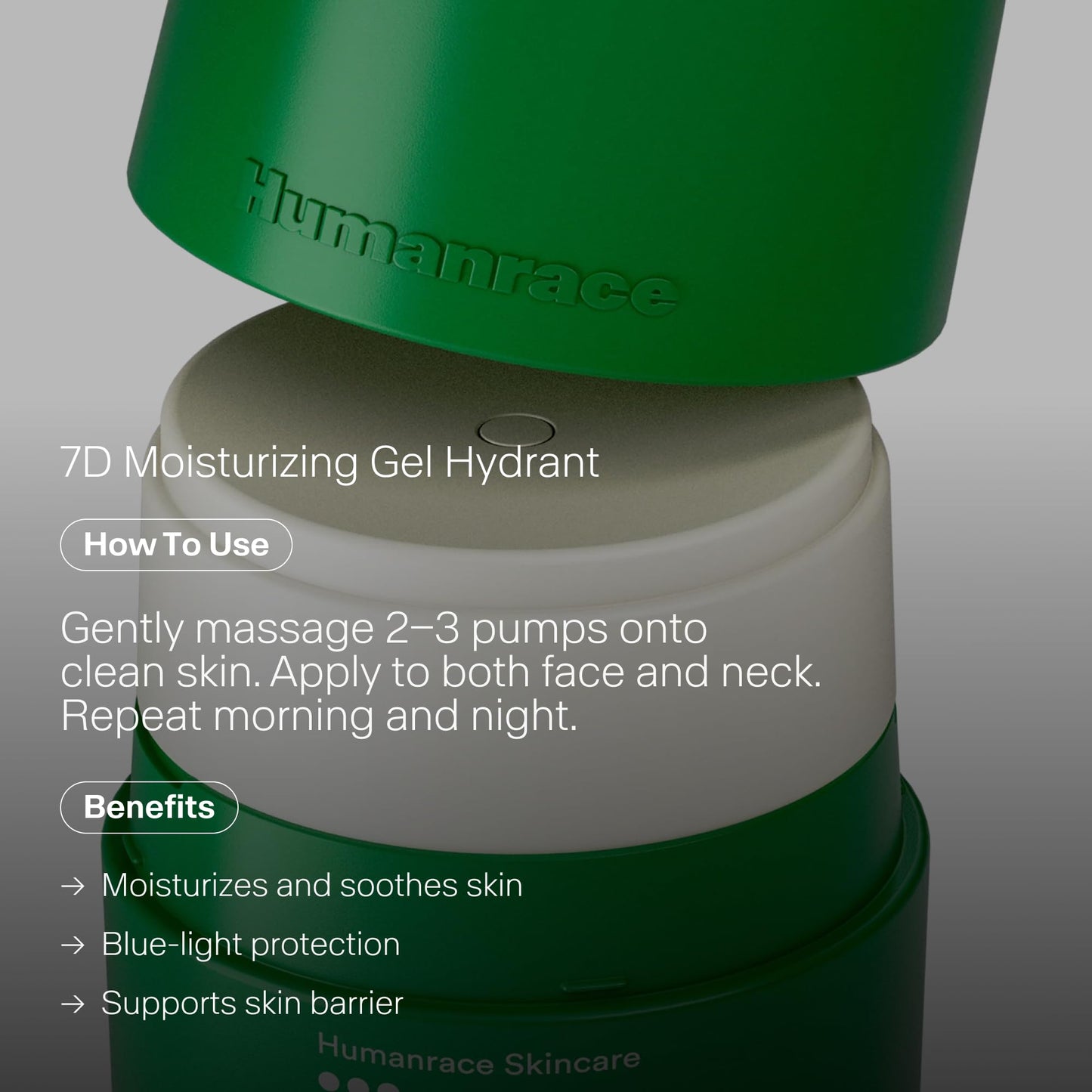 Humanrace Ultra-Hydrating 7D Hyaluronic Acid Gel Facial Set