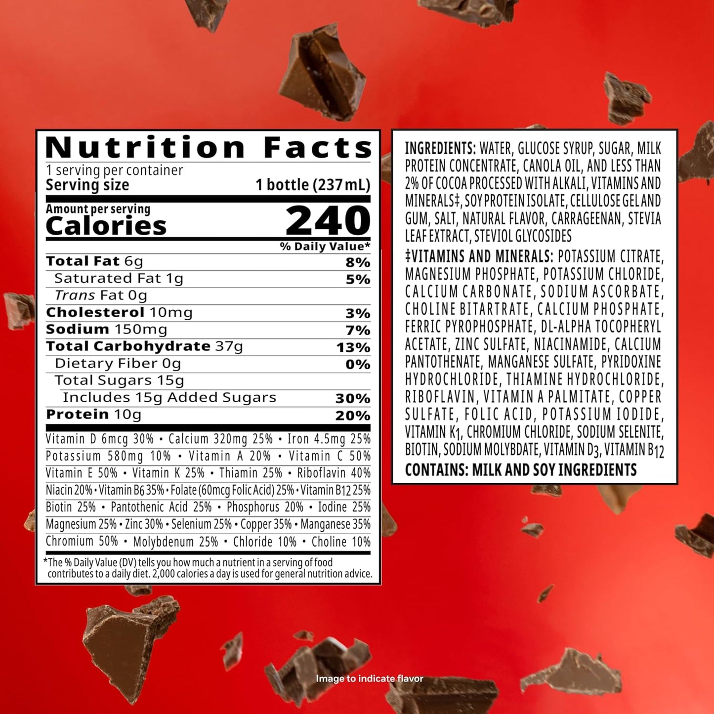 BOOST Original Ready to Drink Nutritional Drinks, Rich Chocolate, 8 Fl Oz Bottles (Pack of 24)
